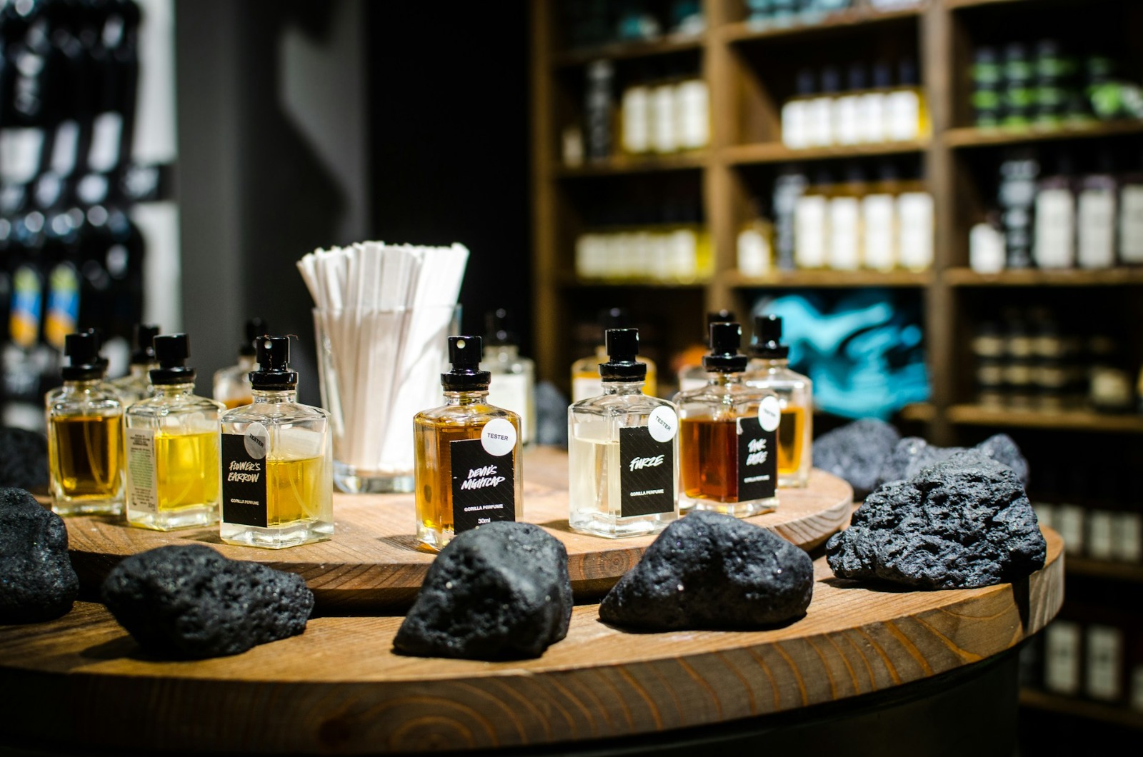 Perfume bottle production